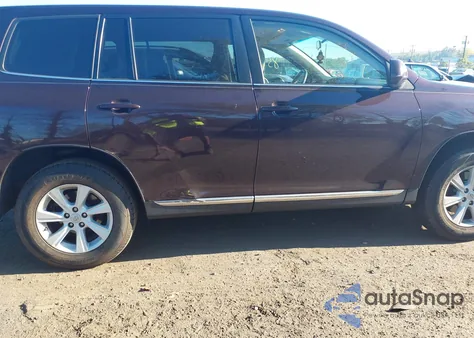 2013 Toyota Highlander from USA, damaged, VIN 5TDZA3EH5DS035995